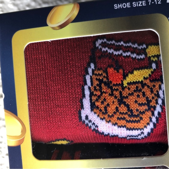 Into Socks Vegas style drinks money chips fun sock for the casino 3 pairs NIB - Picture 4 of 6